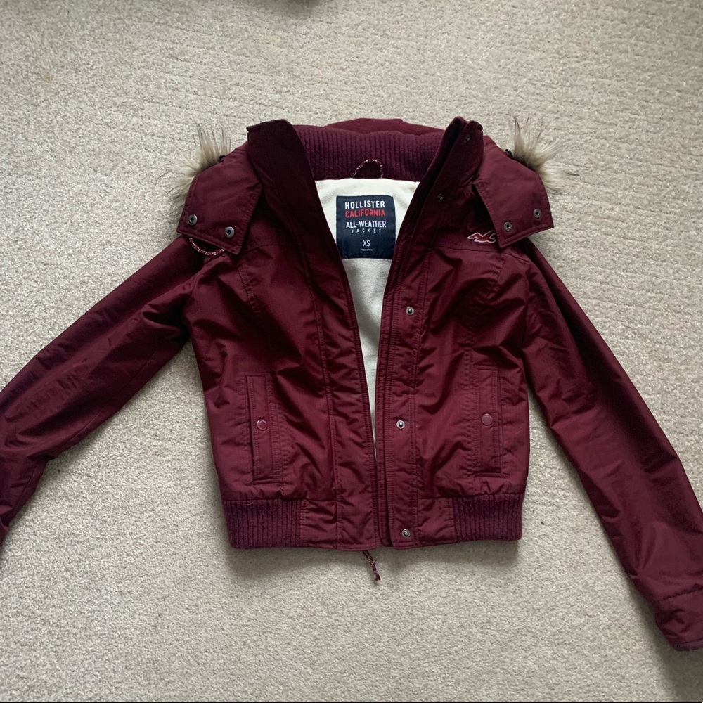 Size XS Hollister winter coat